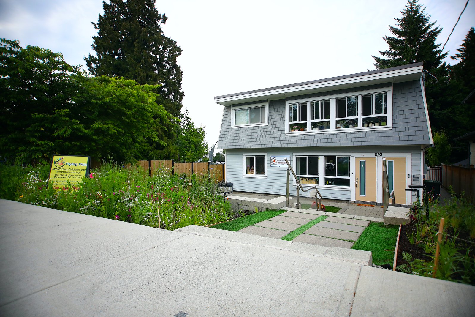 Flying Fish Childcare Center — #953 13th Street East, North Vancouver